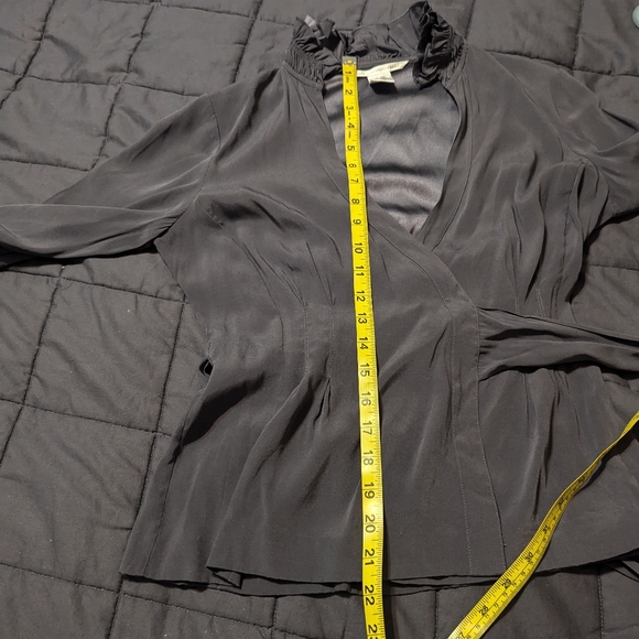 DVF Silk Wrap Blouse - Picture 8 of 8